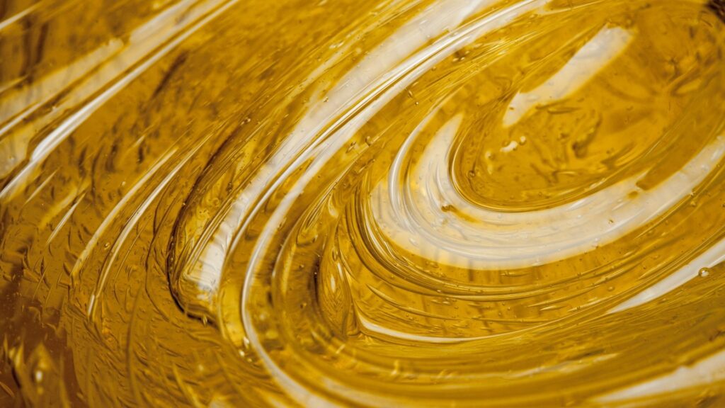 Honey like coating with swirl through it after coating testing methods applied